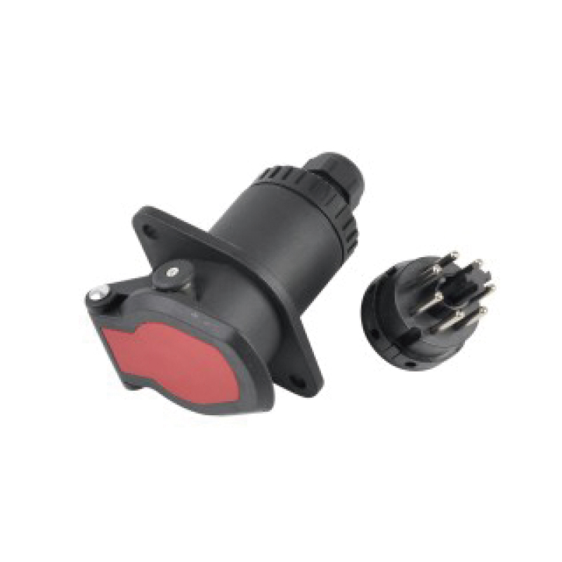 7পিন ABS প্লাগ, পিন স্ক্রু টাইপ JH044-C